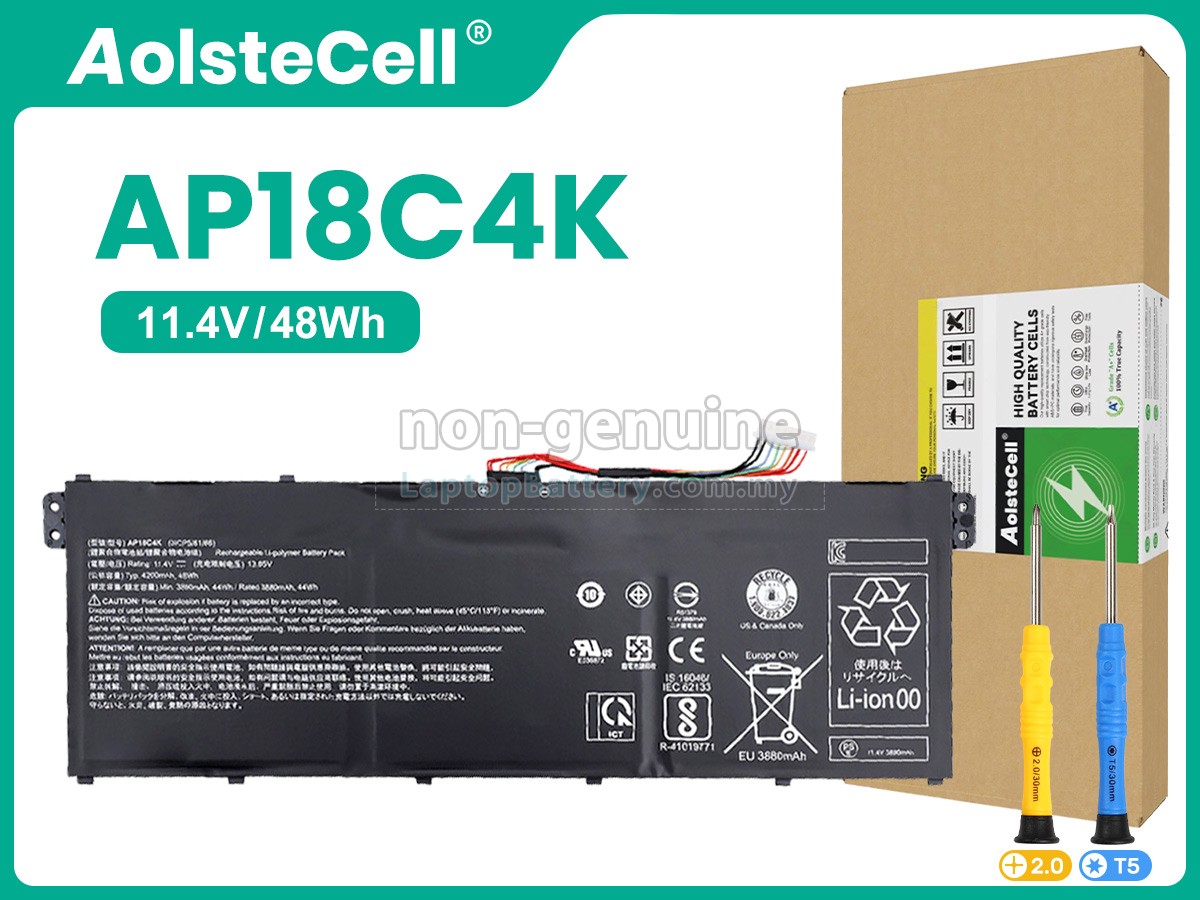 Acer Aspire 3 A315-44P-R636 replacement battery