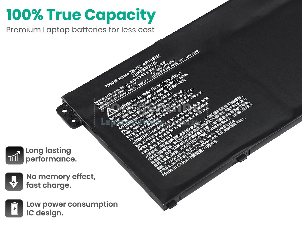 Acer Aspire 3 A315-58-307D replacement battery