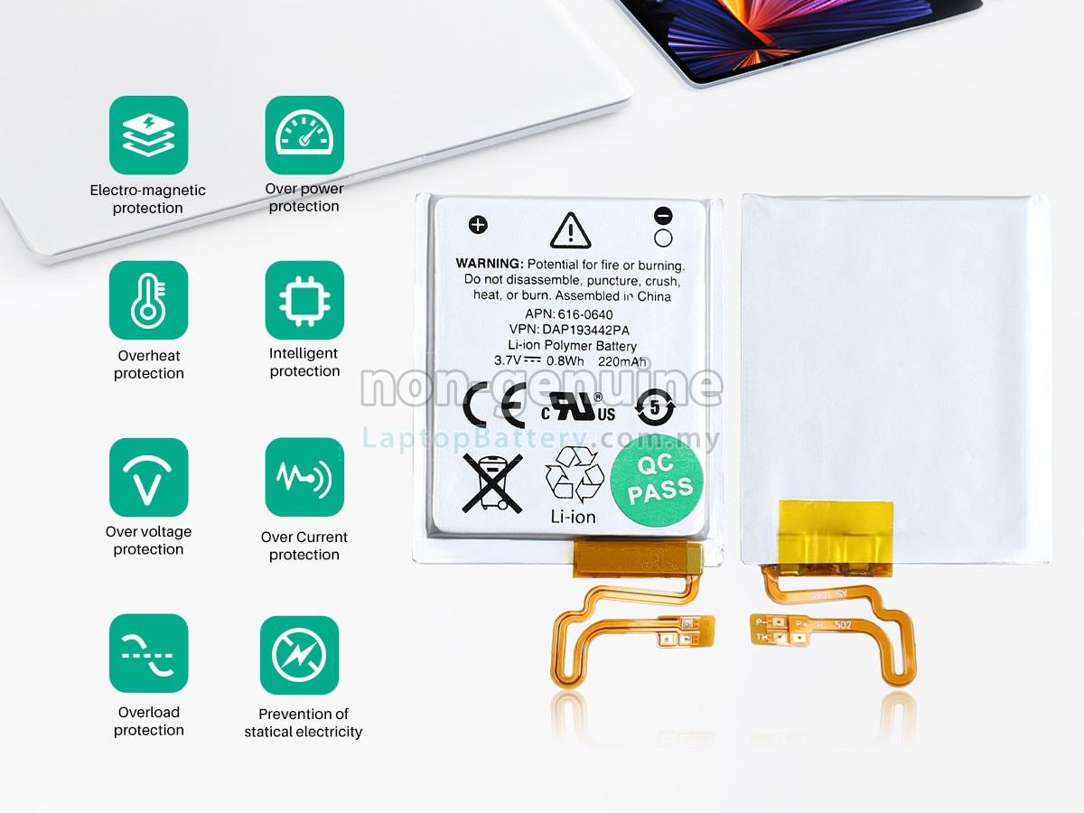 Apple IPOD NANO 7TH GEN replacement battery