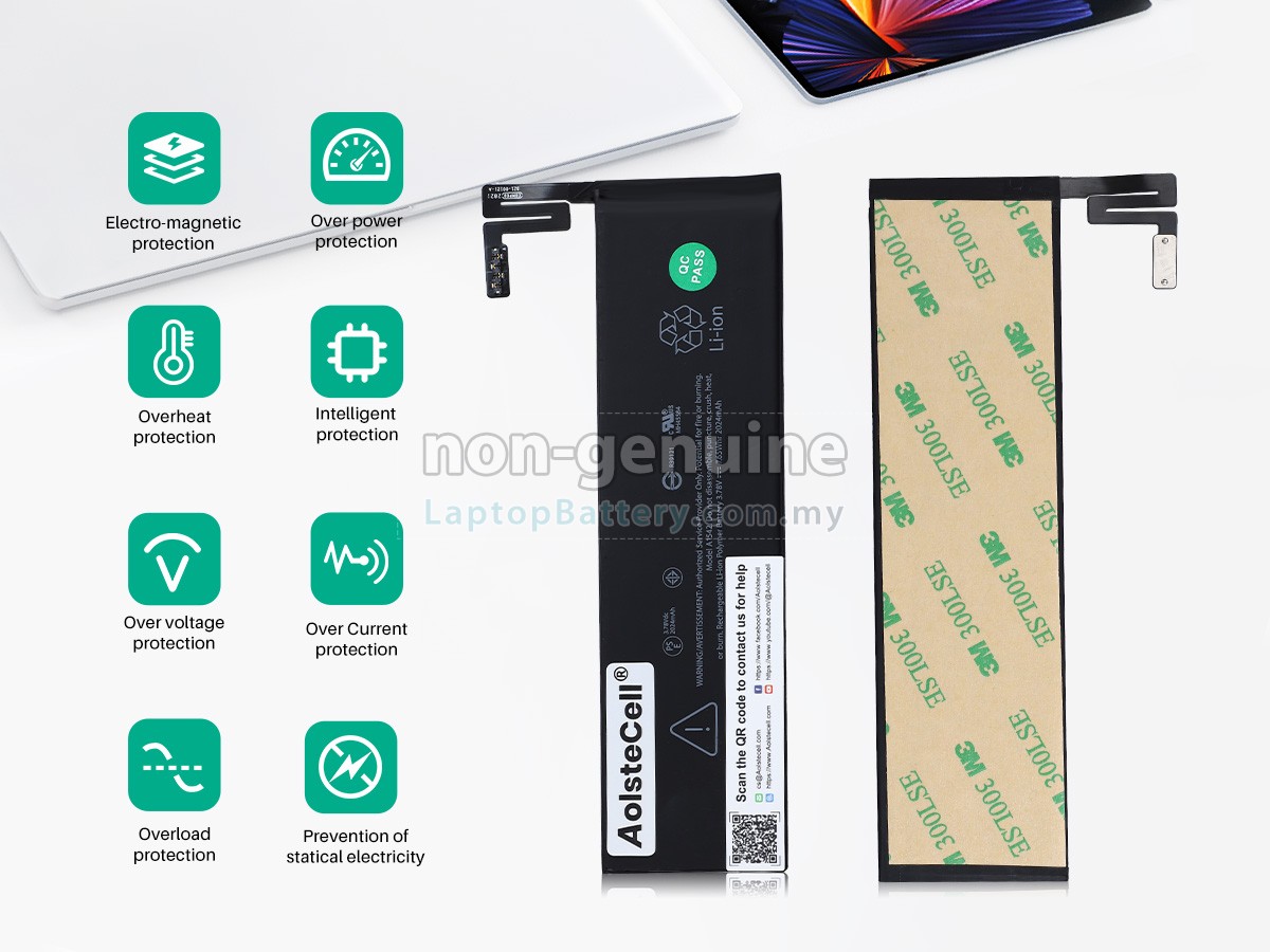 Apple MAGIC TRACKPAD 2 TOUCHPAD replacement battery