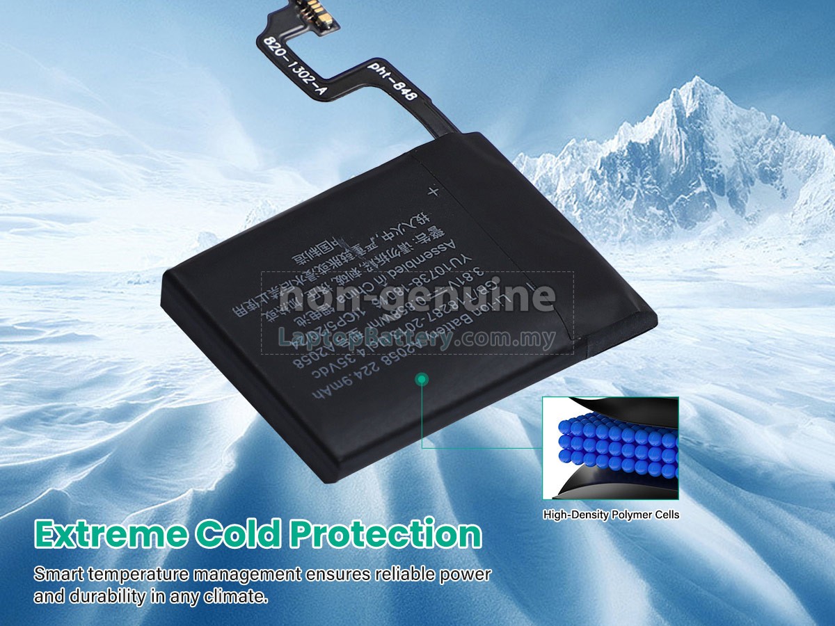 Apple WATCH Series 4 40MM LTE replacement battery