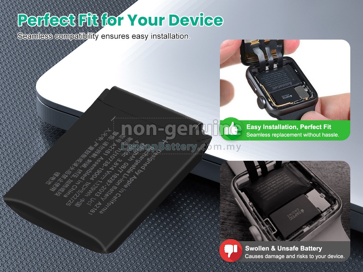 Apple WATCH SE CELLULAR 44MM replacement battery