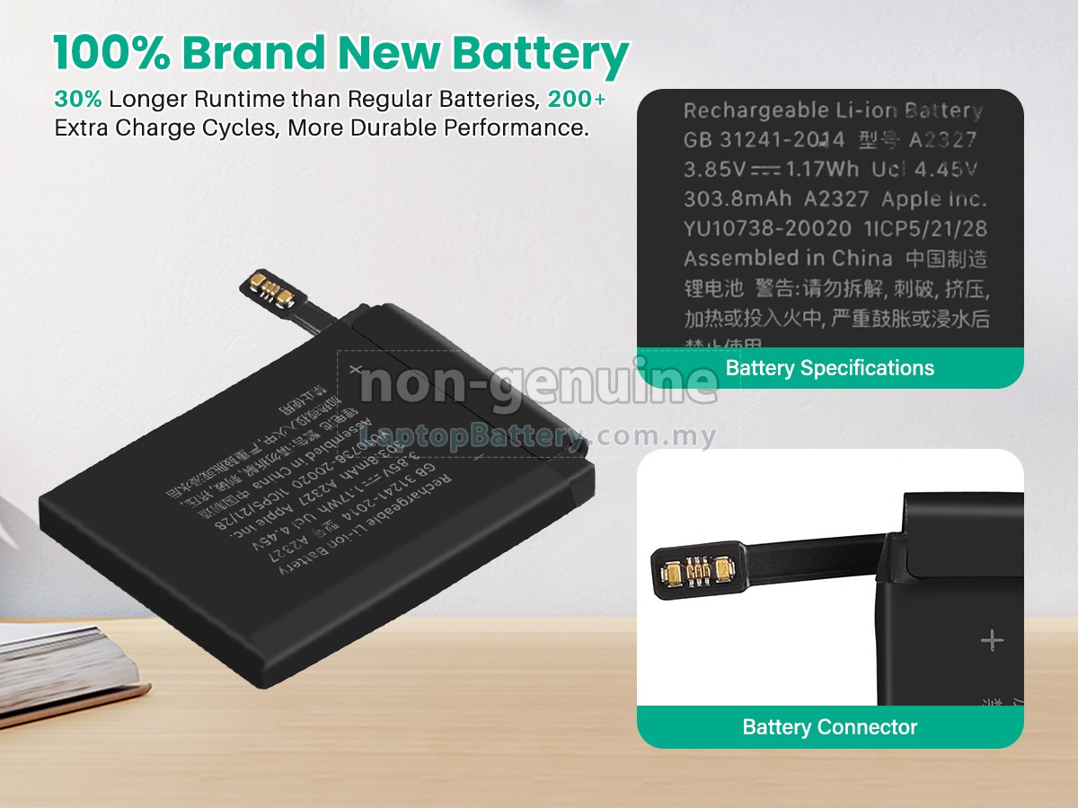 Apple WATCH Series 6 LTE 44MM replacement battery