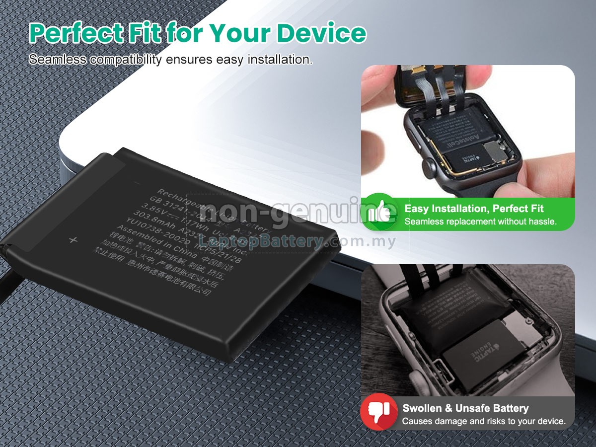 Apple WATCH Series 6 LTE 44MM replacement battery