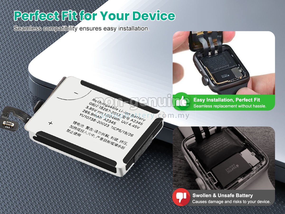 Apple WATCH Series 6 LTE 40MM replacement battery