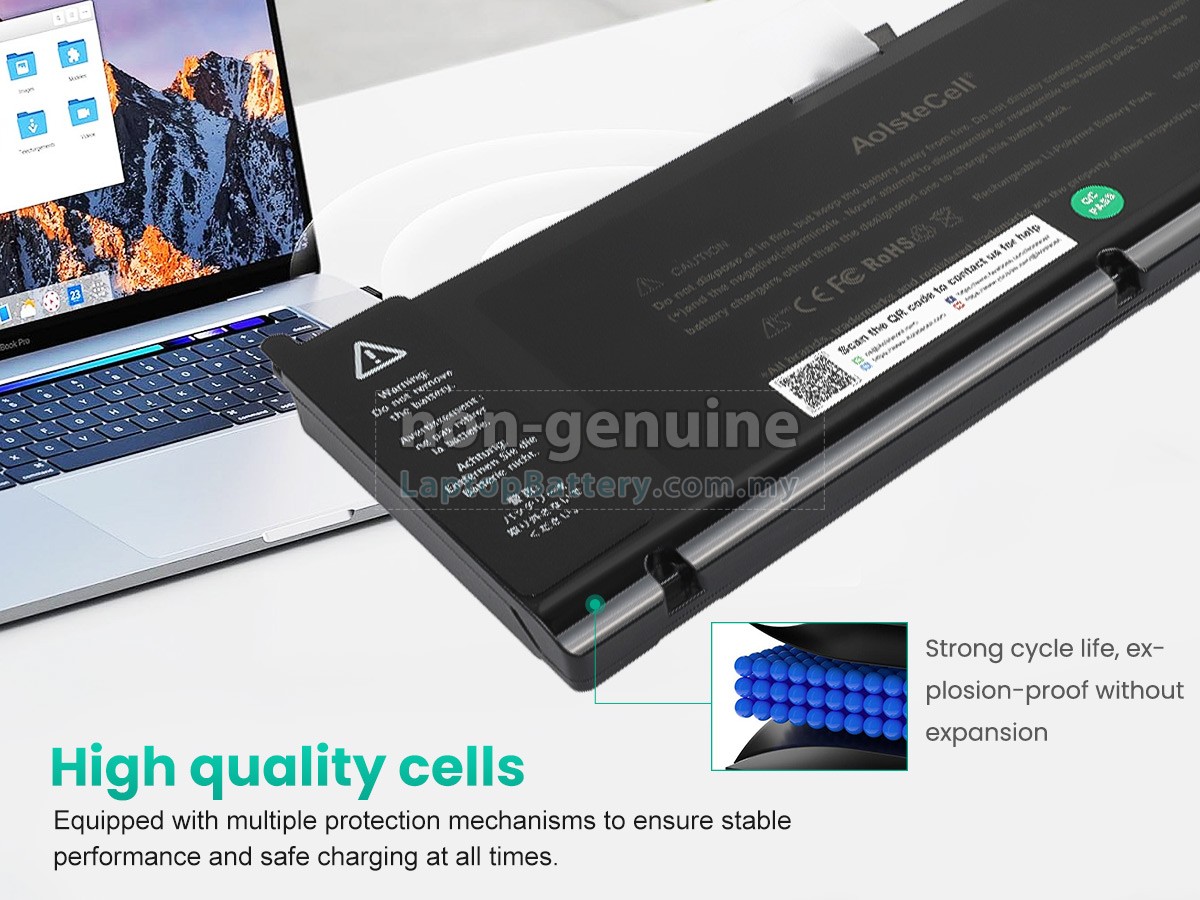 Apple MacBook Pro 15_ MB986*/A replacement battery