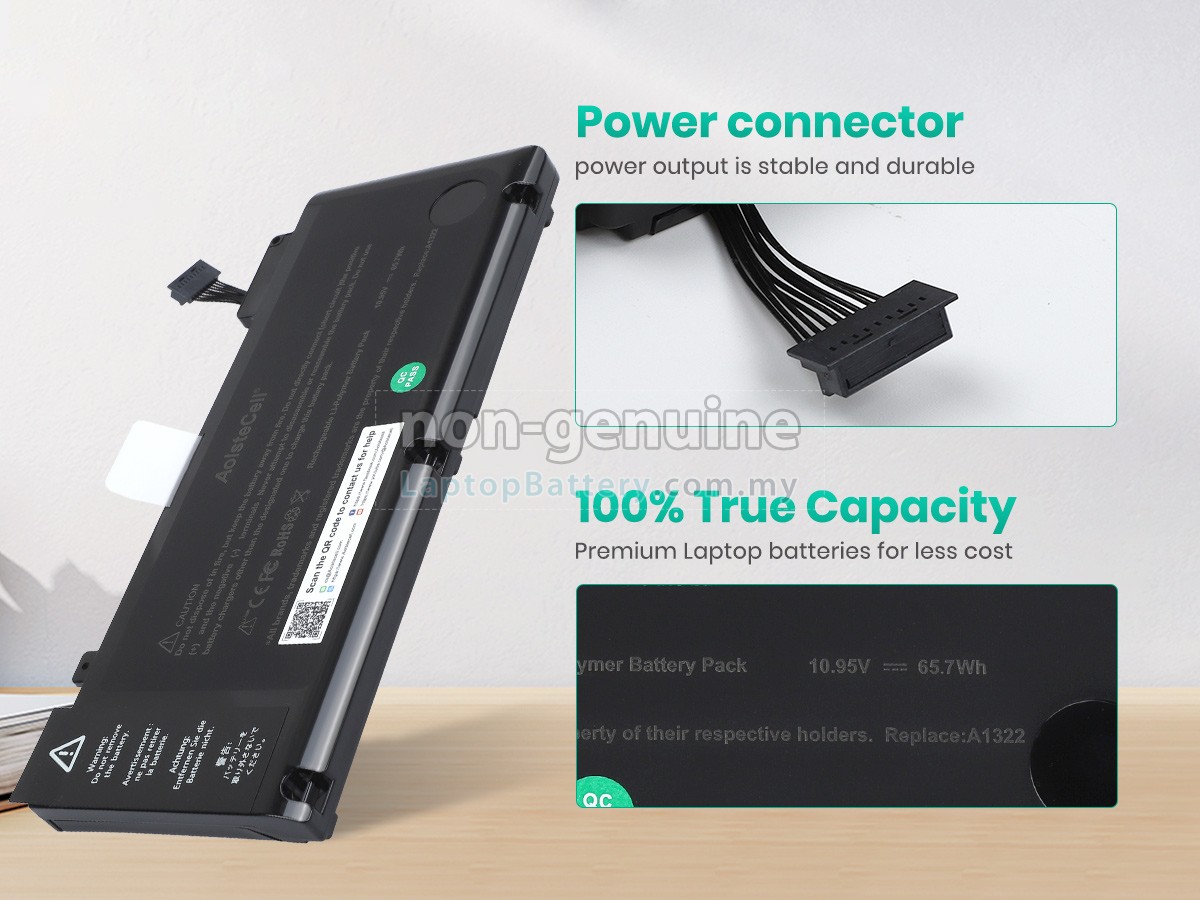 Apple MacBook Pro 13_ MB990*/A replacement battery