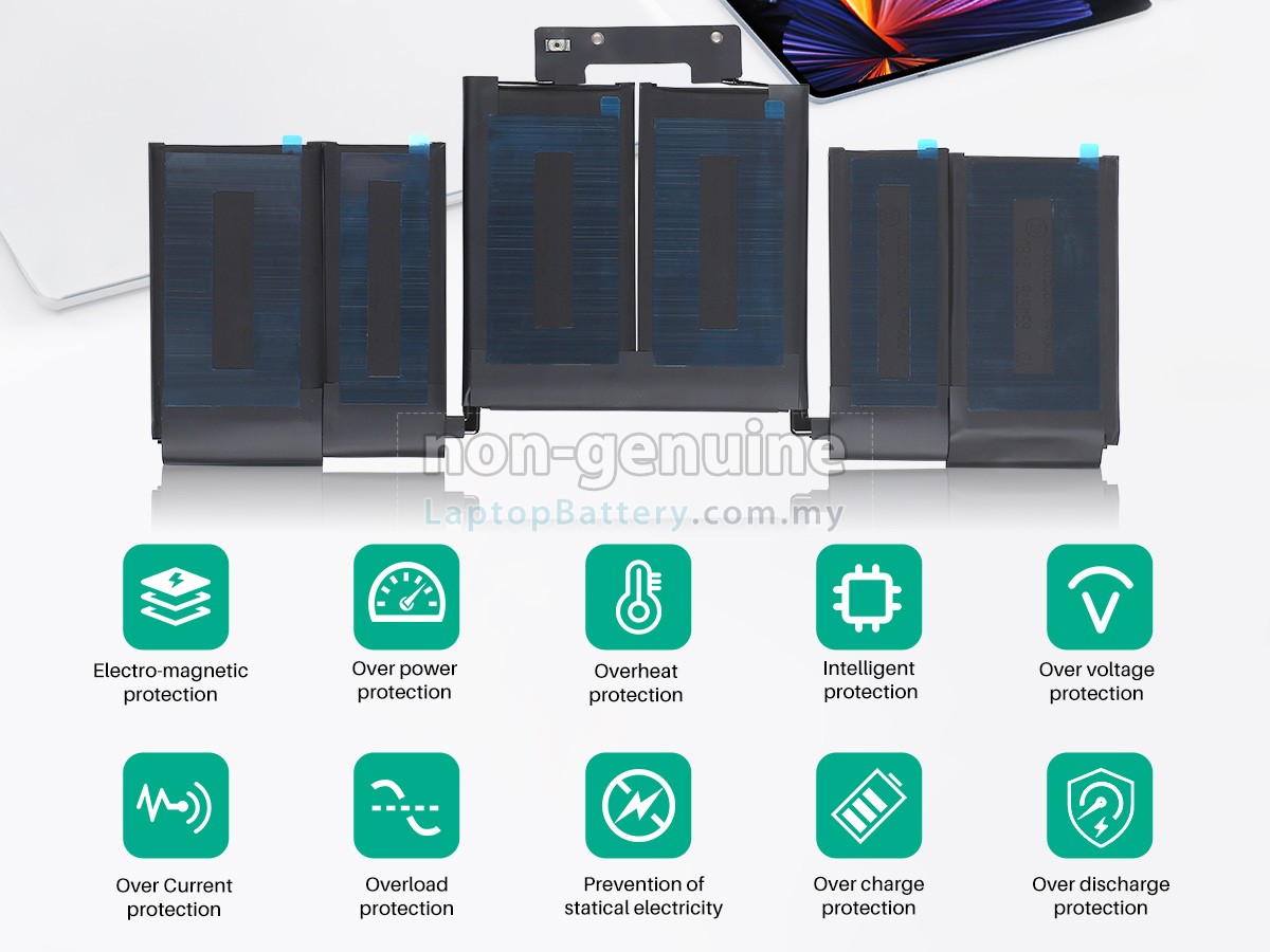 Apple MacBook Pro 13-inch 2020 A2251 EMC 3348 replacement battery