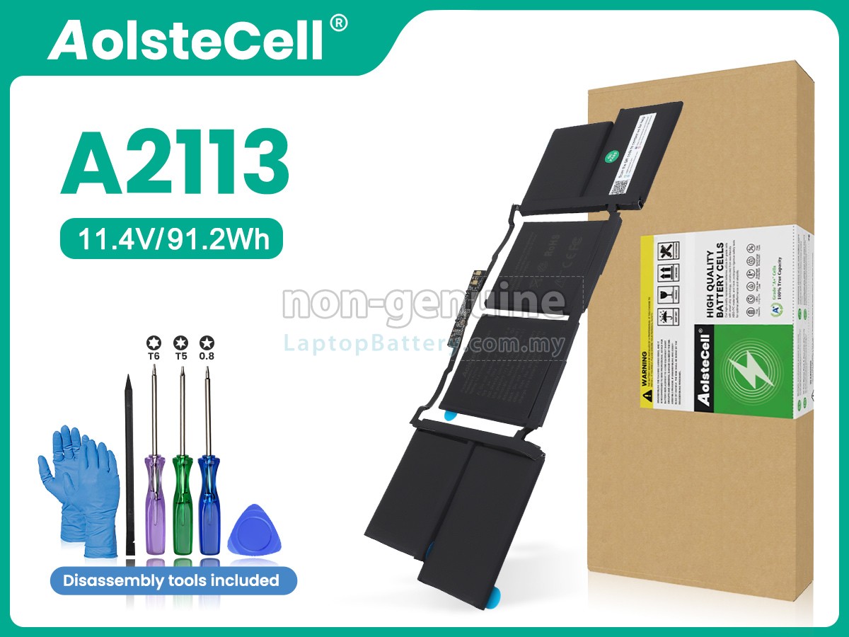 Apple MacBook Pro 16-inch 2019 A2141 replacement battery