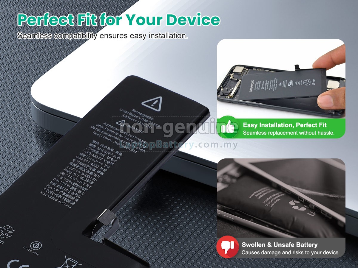 Apple A2160 EMC 3305 replacement battery