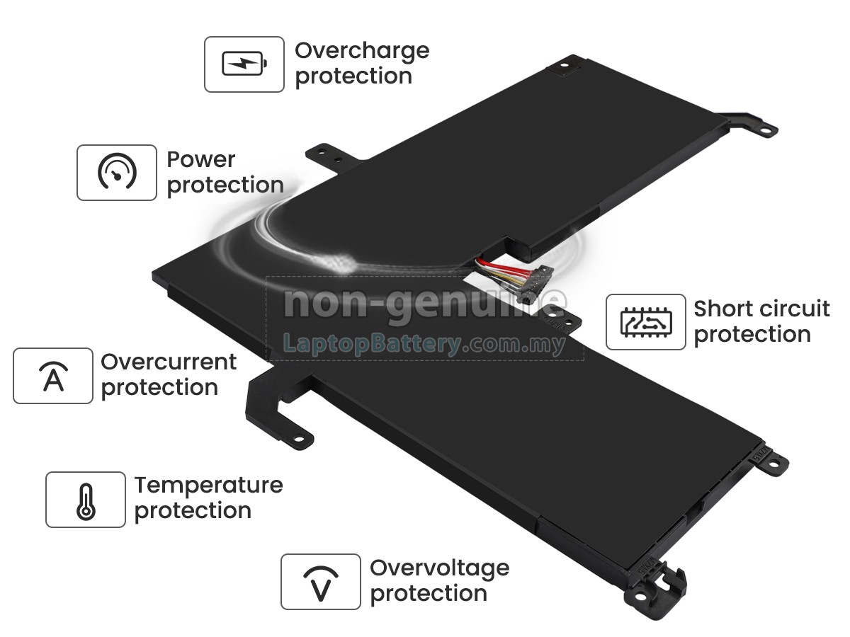 Asus VivoBook Flip TP510UA-DH71T replacement battery