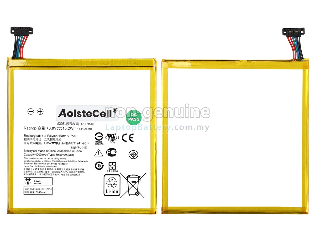 Asus ZENPad S 8.0 Z580CA-1B029A replacement battery
