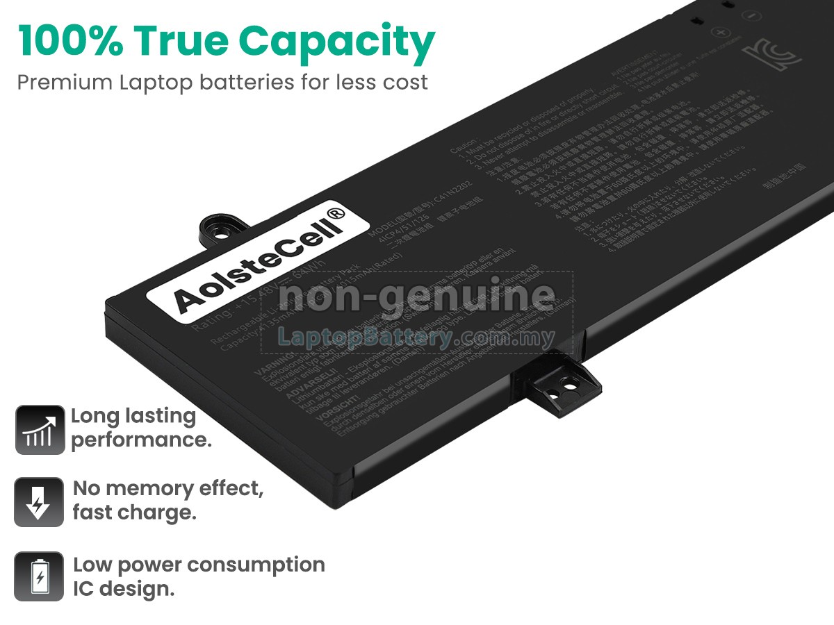 Asus Rog STRIX G16 G614JJ-DS71-CA replacement battery