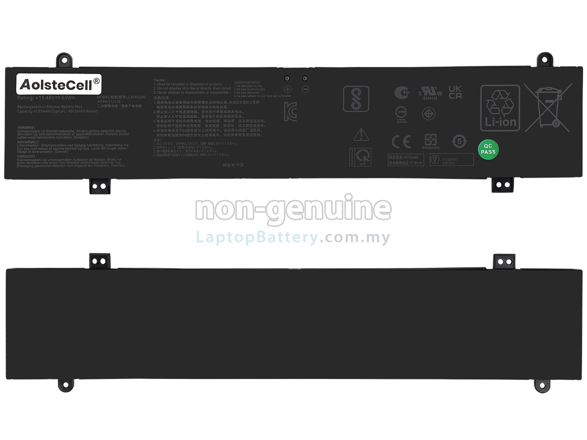 Asus Rog STRIX G16 G614JJ-DS71-CA replacement battery
