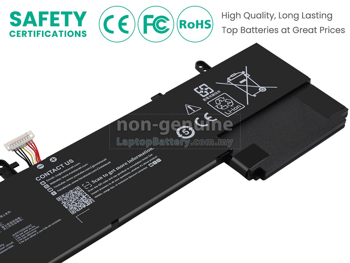 Asus ZenBook 15 UX533FAC-A8097T replacement battery