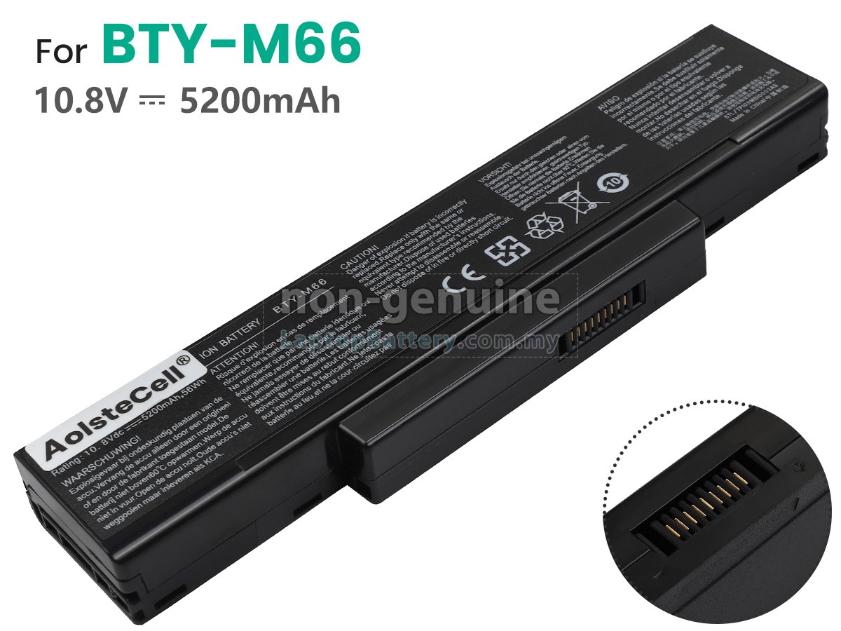 Asus F3F replacement battery
