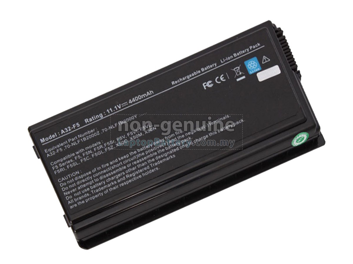 Asus F5 replacement battery