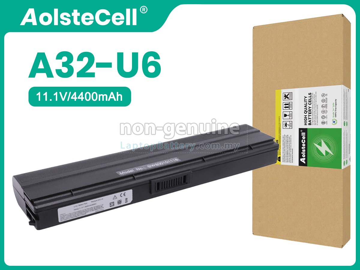 Asus U6E replacement battery