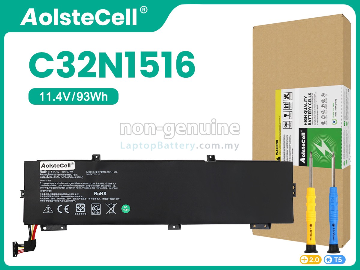 Asus C32N1516(3ICP4/70/92-2) replacement battery