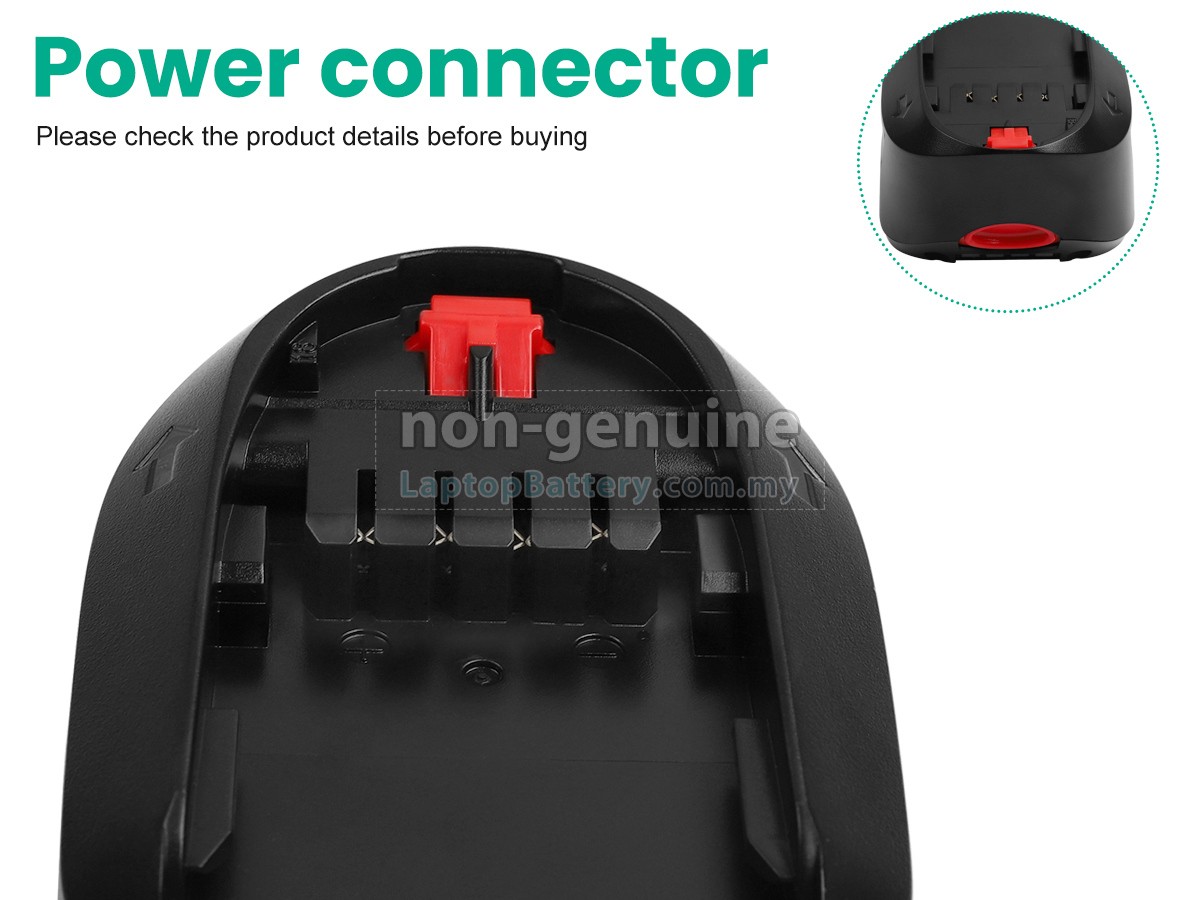 Bosch ADVANCED SHEAR 18V-10 replacement battery