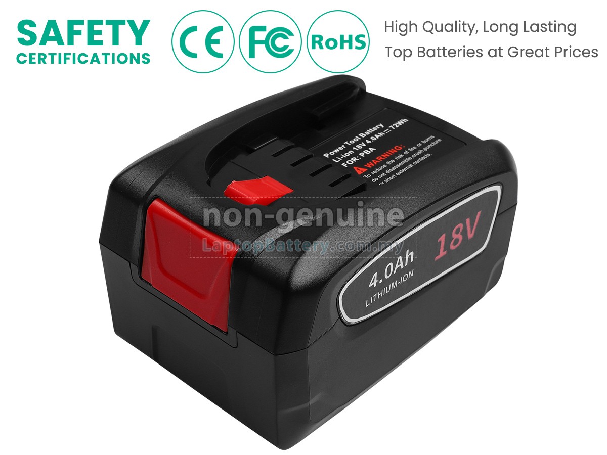 Bosch ADVANCED SHEAR 18V-10 replacement battery