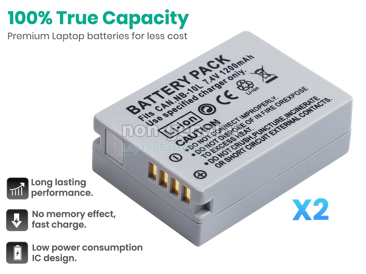Canon POWERSHOT SX50HS replacement battery