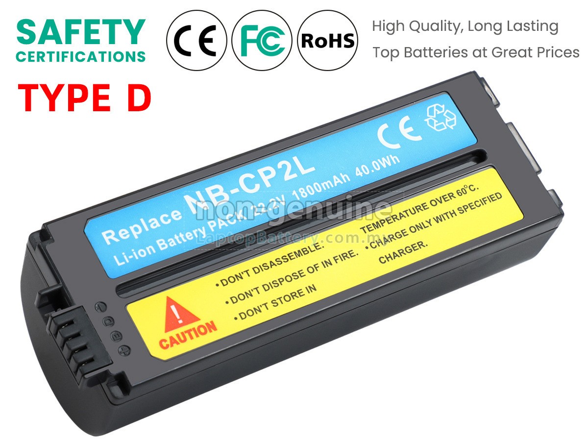 Canon SELPHY CP710 PHOTO PRINTERS replacement battery