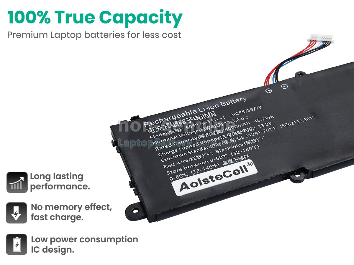 CHUWI 505979-3S1P-1(3ICP5/59/79) replacement battery