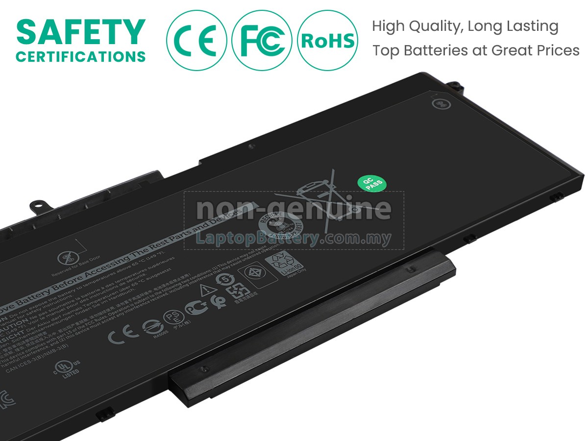 Dell Inspiron 7506 2-IN-1 BLACK replacement battery