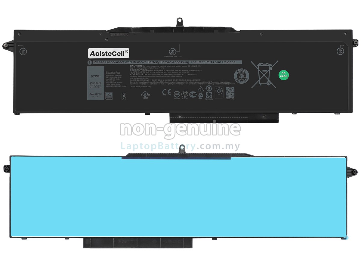 Dell Inspiron 7506 2-IN-1 BLACK replacement battery