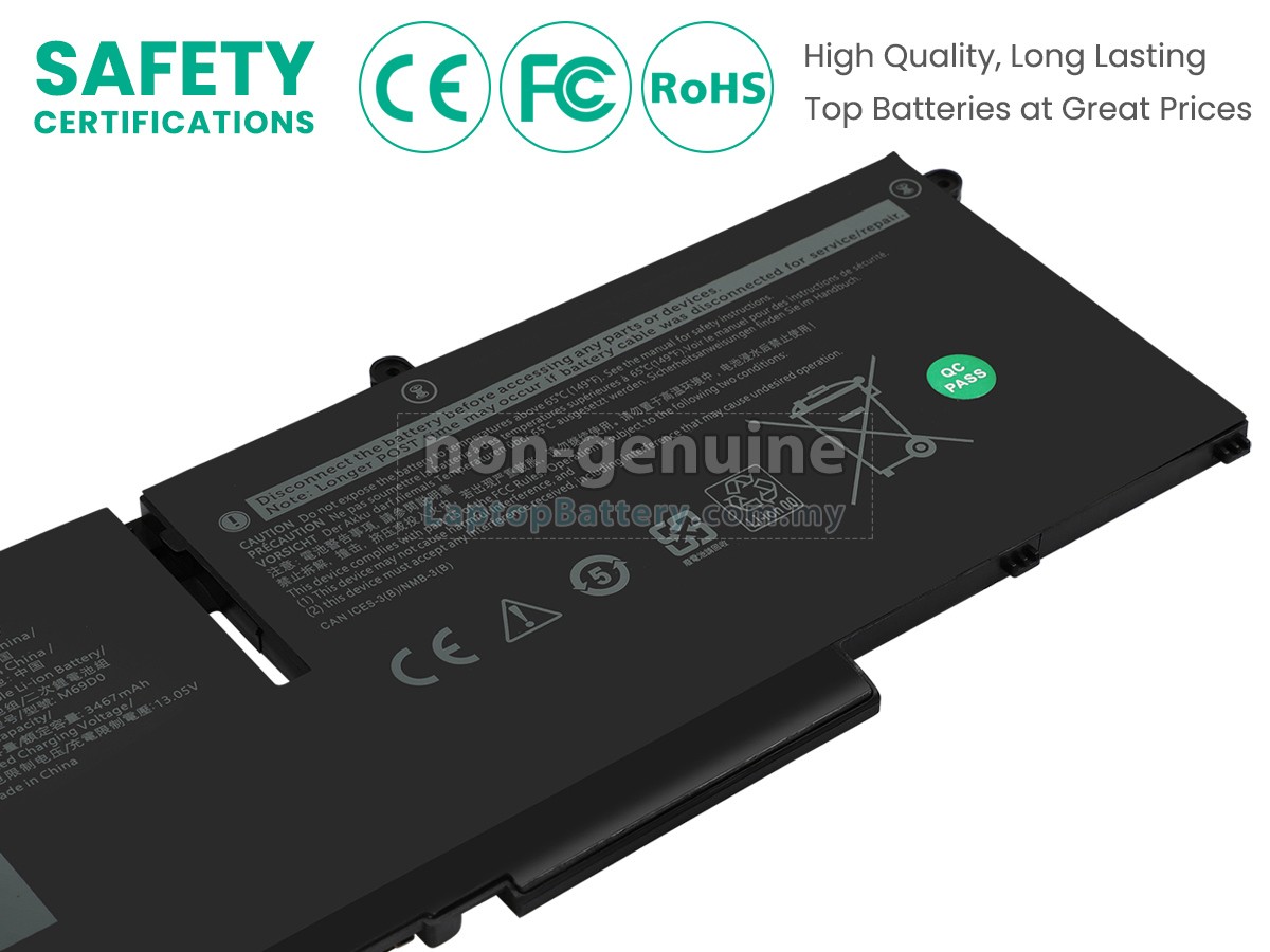 Dell Latitude 5330 2-IN-1 replacement battery