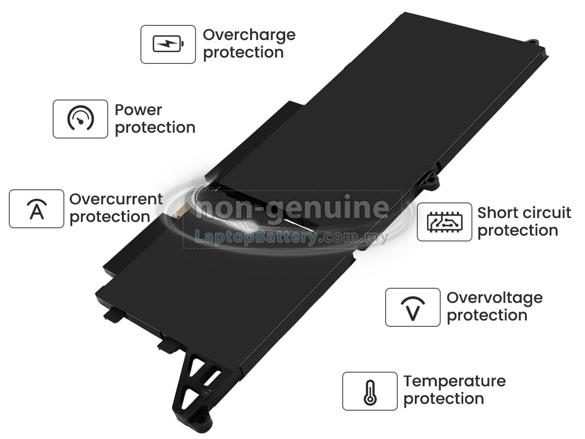 Dell Latitude 5330 2-IN-1 replacement battery