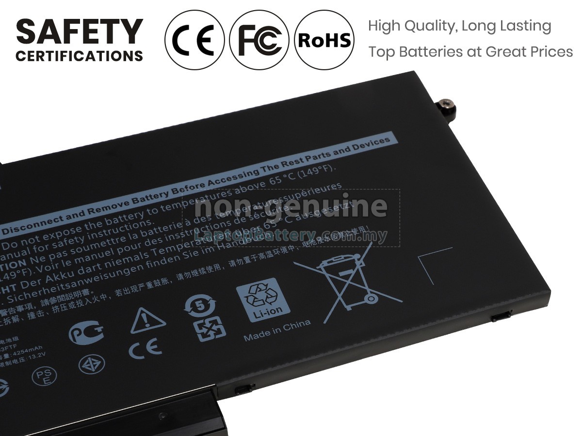 Dell D4CMT replacement battery