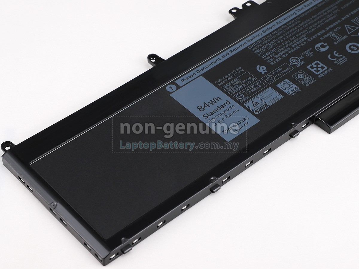 Dell WJ5R2 replacement battery