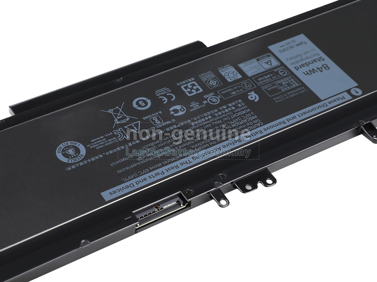 Dell WJ5R2 replacement battery