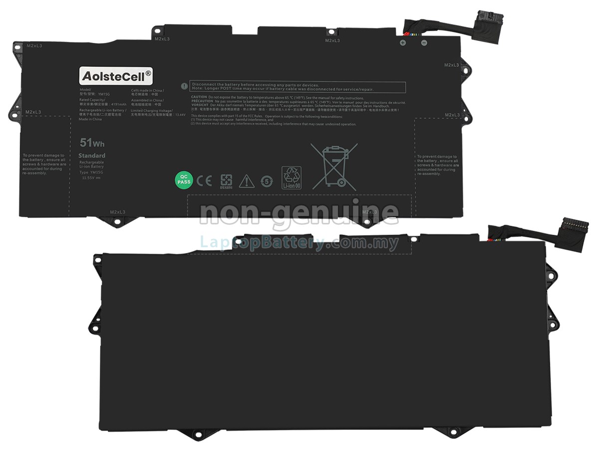 Dell P153G001 replacement battery