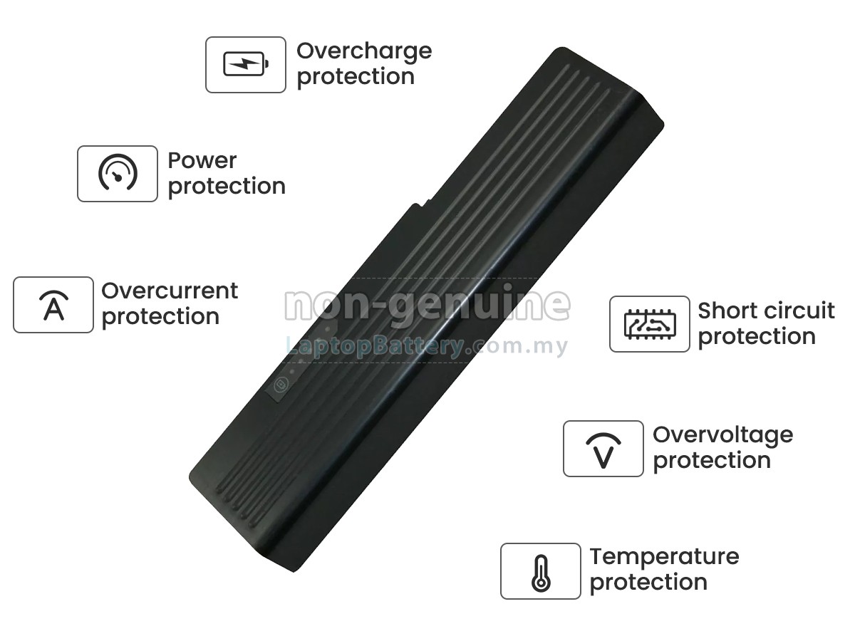 Dell WW116 replacement battery