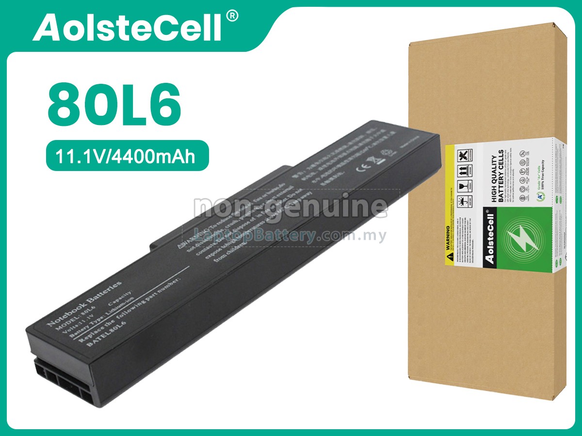 Dell BATEL80L6 replacement battery