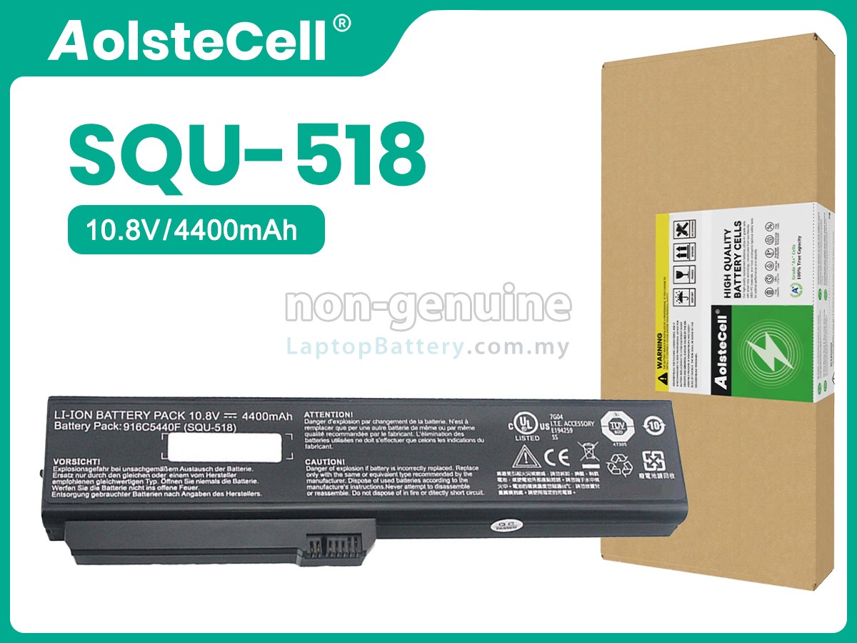 Fujitsu Amilo SI1520 replacement battery