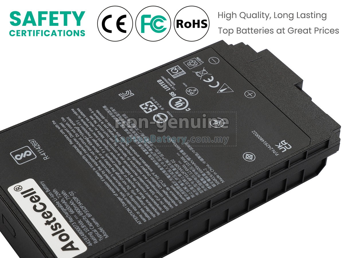 Getac S410-401 replacement battery