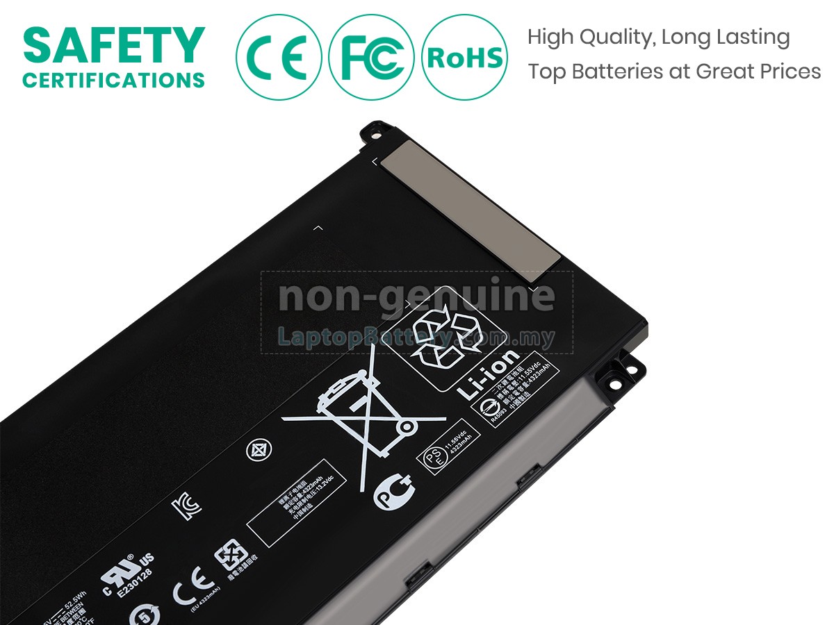 HP PG03 replacement battery