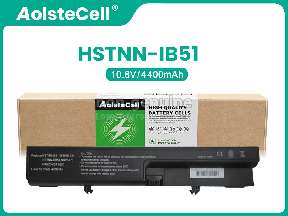 HP Compaq Business Notebook 6520P replacement battery