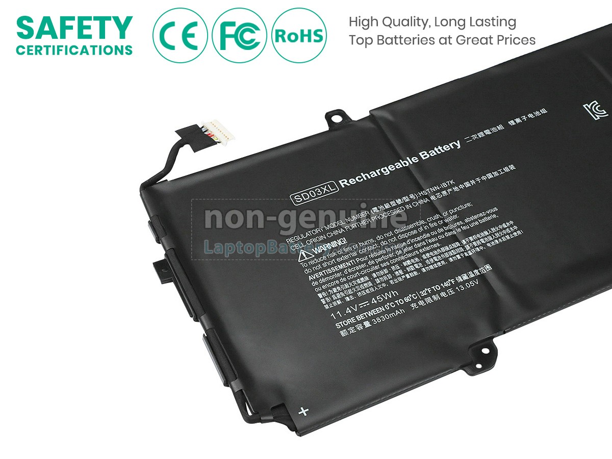 HP SD03XL replacement battery