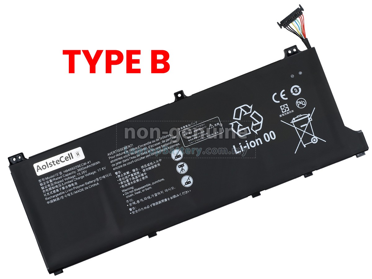 Huawei MATEBOOK D 14 (2020) replacement battery