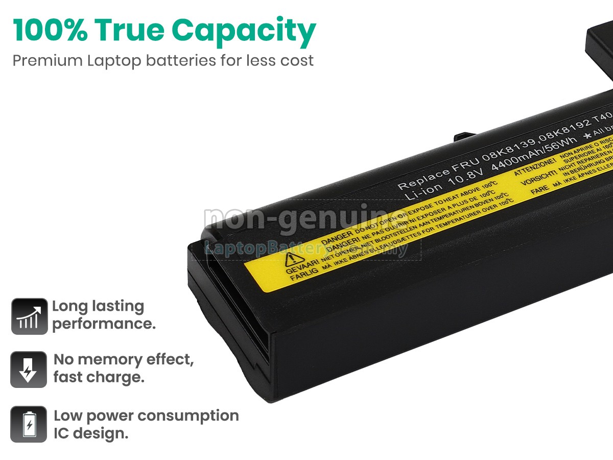 IBM ThinkPad T41P 2678 replacement battery