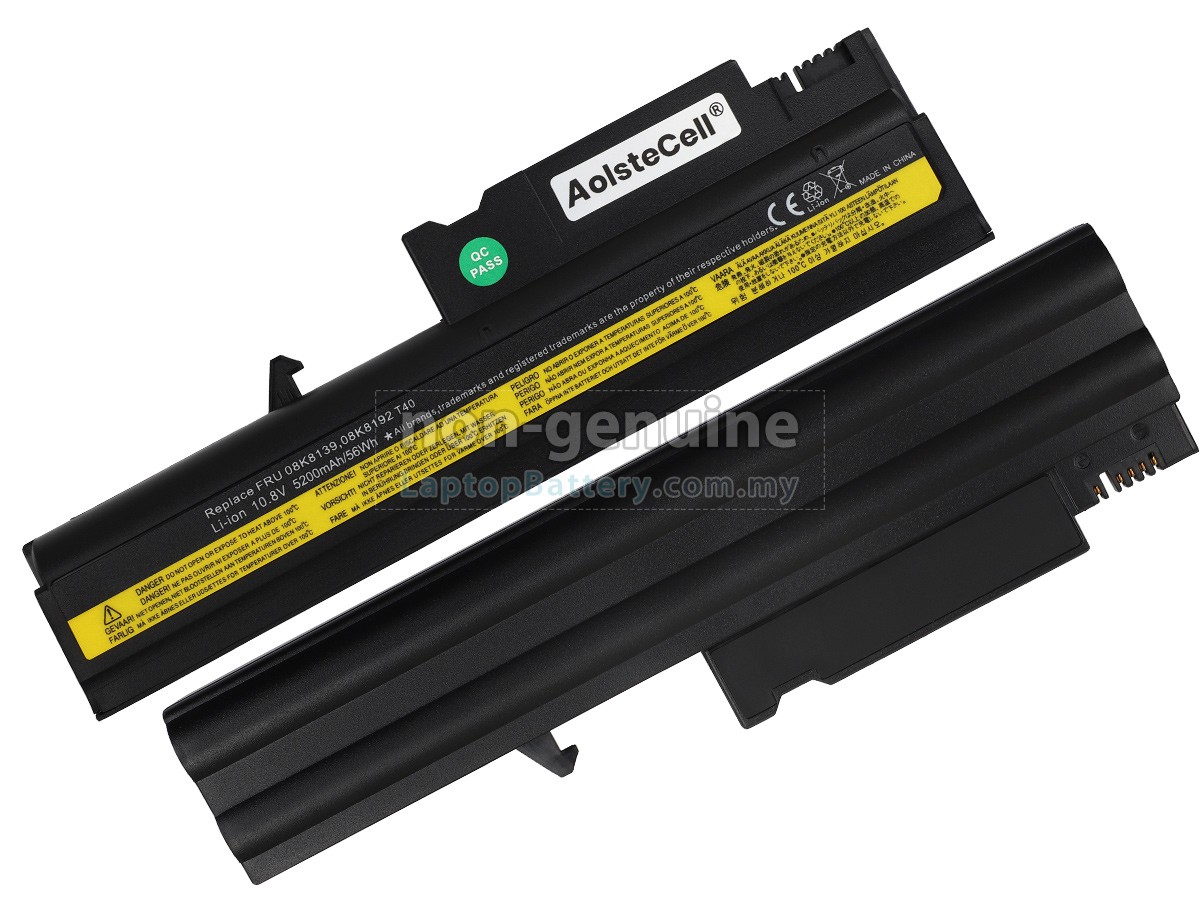 IBM ThinkPad T41P 2678 replacement battery