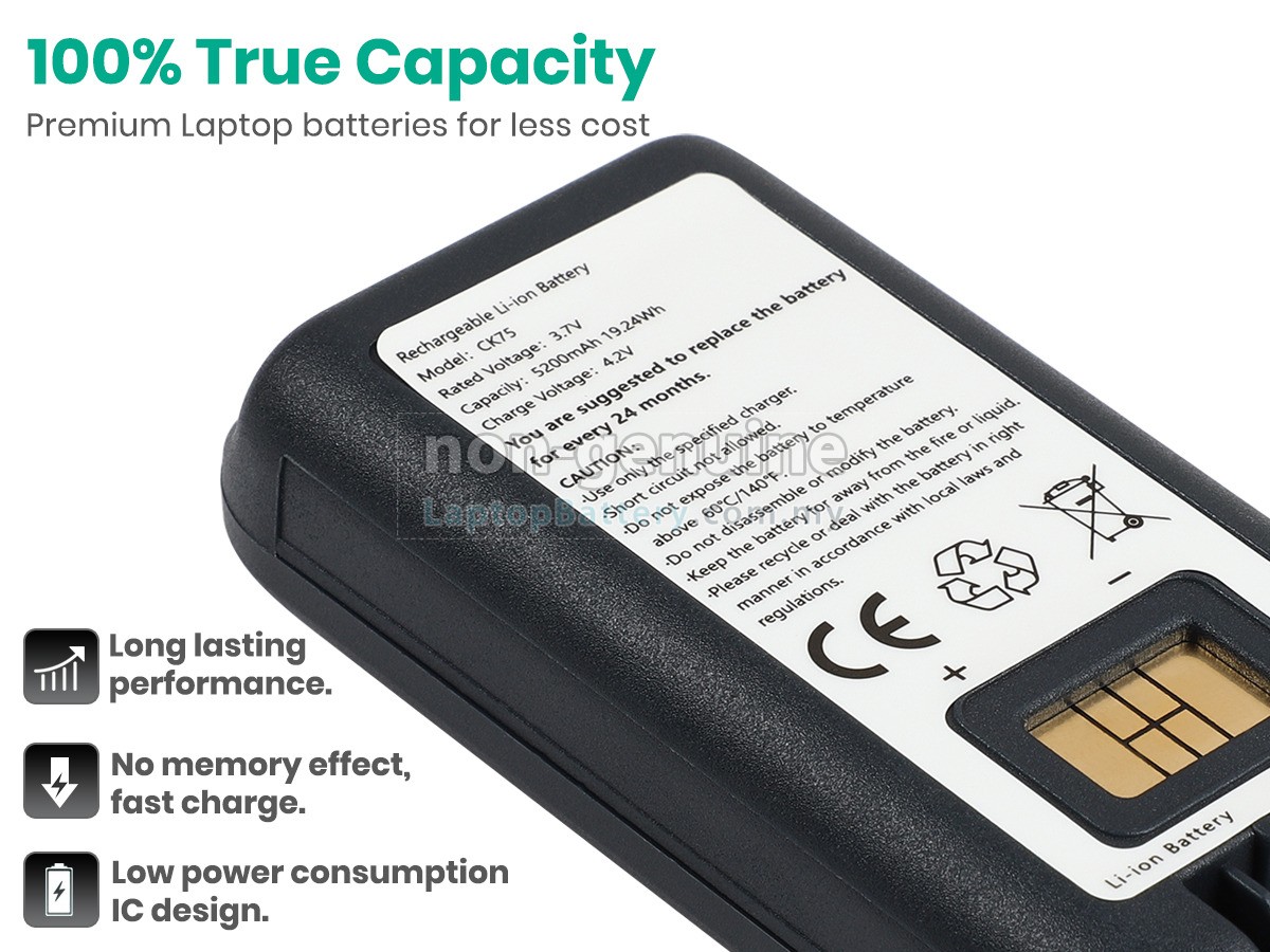 Intermec AB17 replacement battery