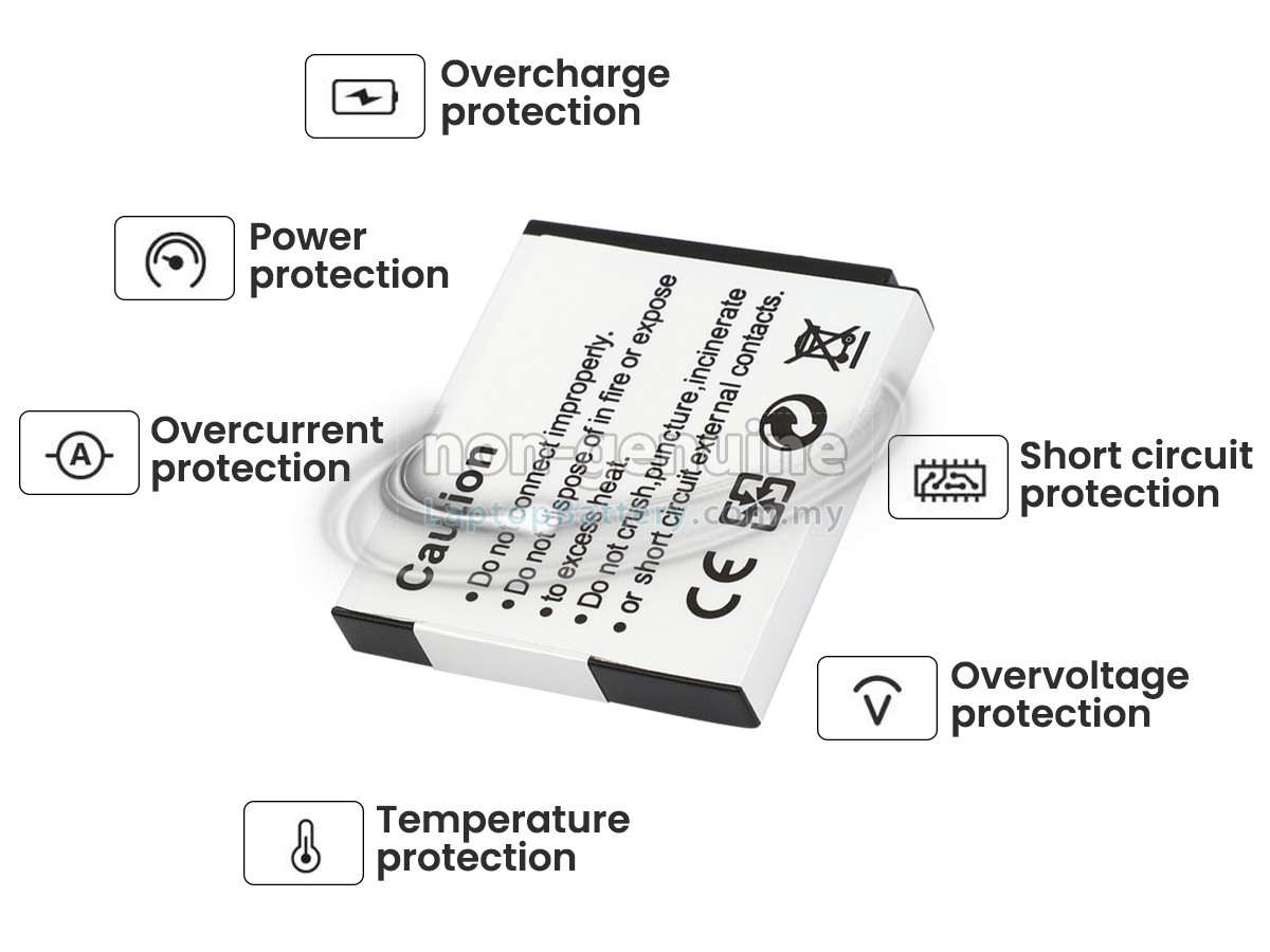 Kodak KLIC-7001 replacement battery