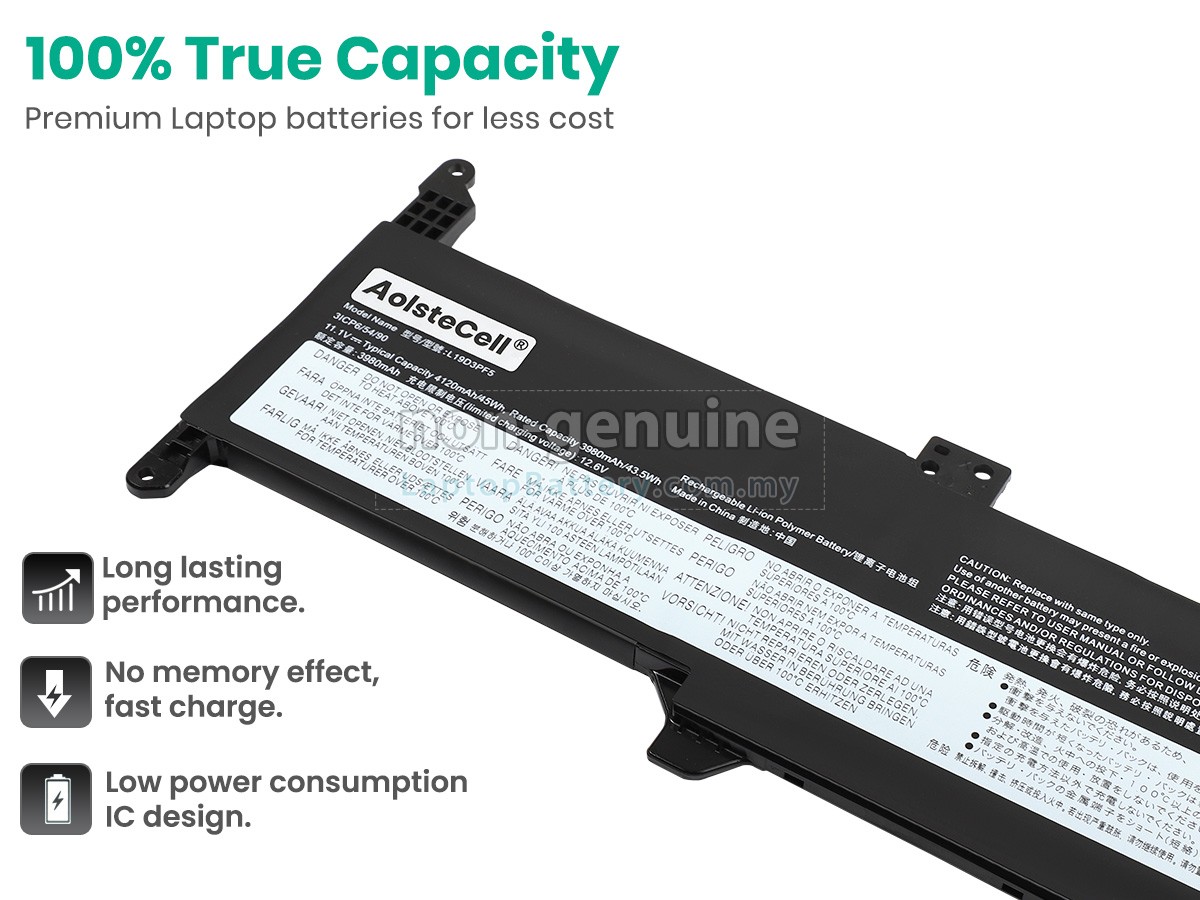 Lenovo V15 G1-IML-82NB003XMZ replacement battery