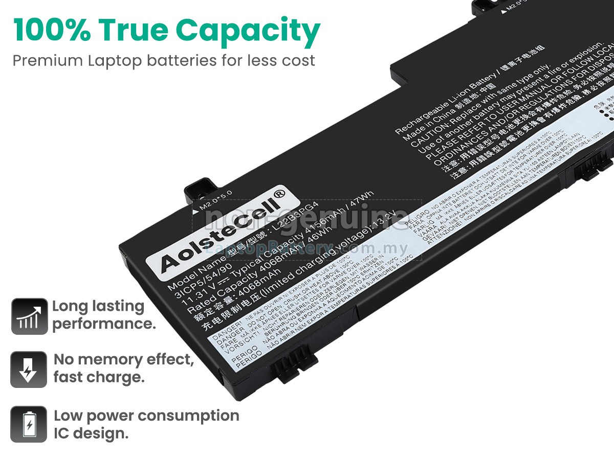 Lenovo ThinkPad E14 GEN 5-21JK replacement battery